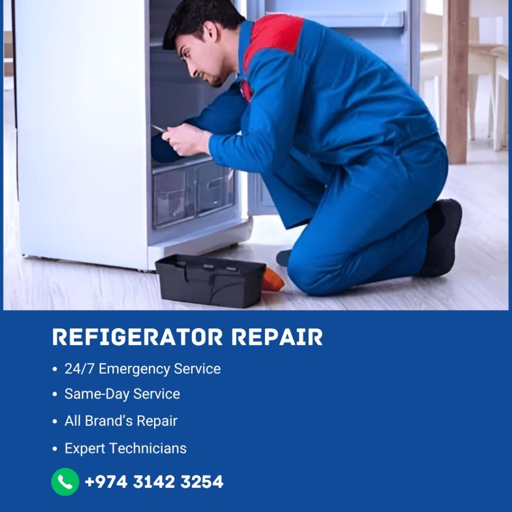 refrigerator repair service features