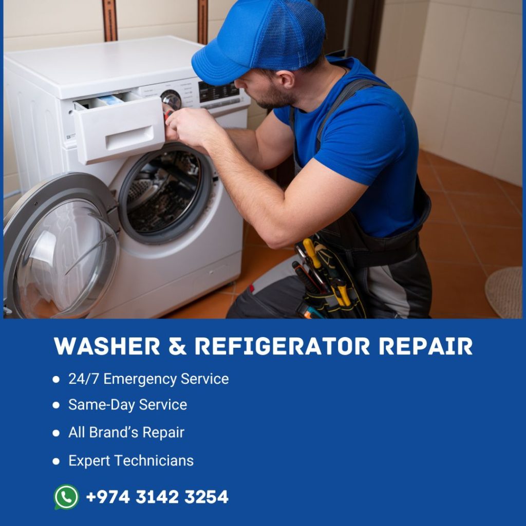 washer and refigerator repair service features